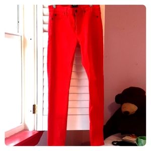 Hudson skinny midrise jeans